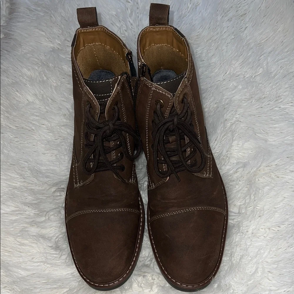 Dockers Dark Brown Lace-Up Boots 8